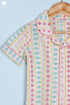 Cotton Shirt & Shorts Set In Block Print